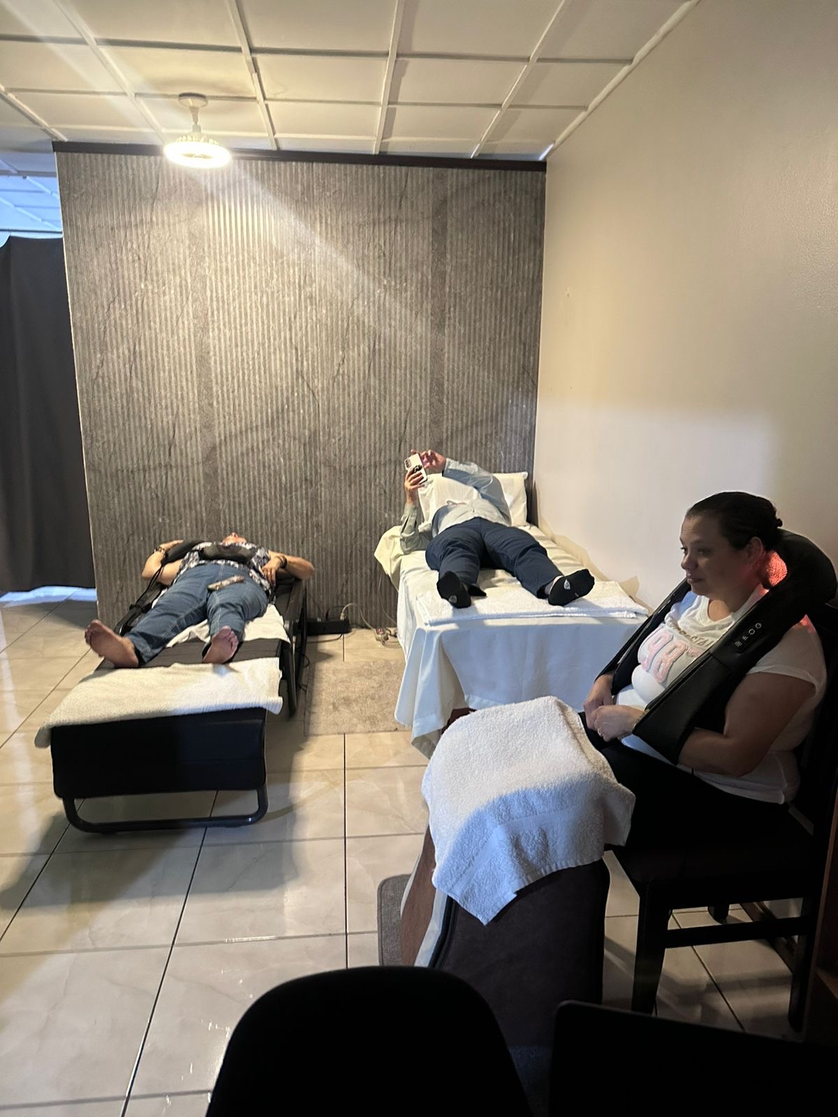 Clientes en sesión CERAGEM Ebenezer